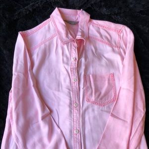 Rubbish Pink Button Up Shirt